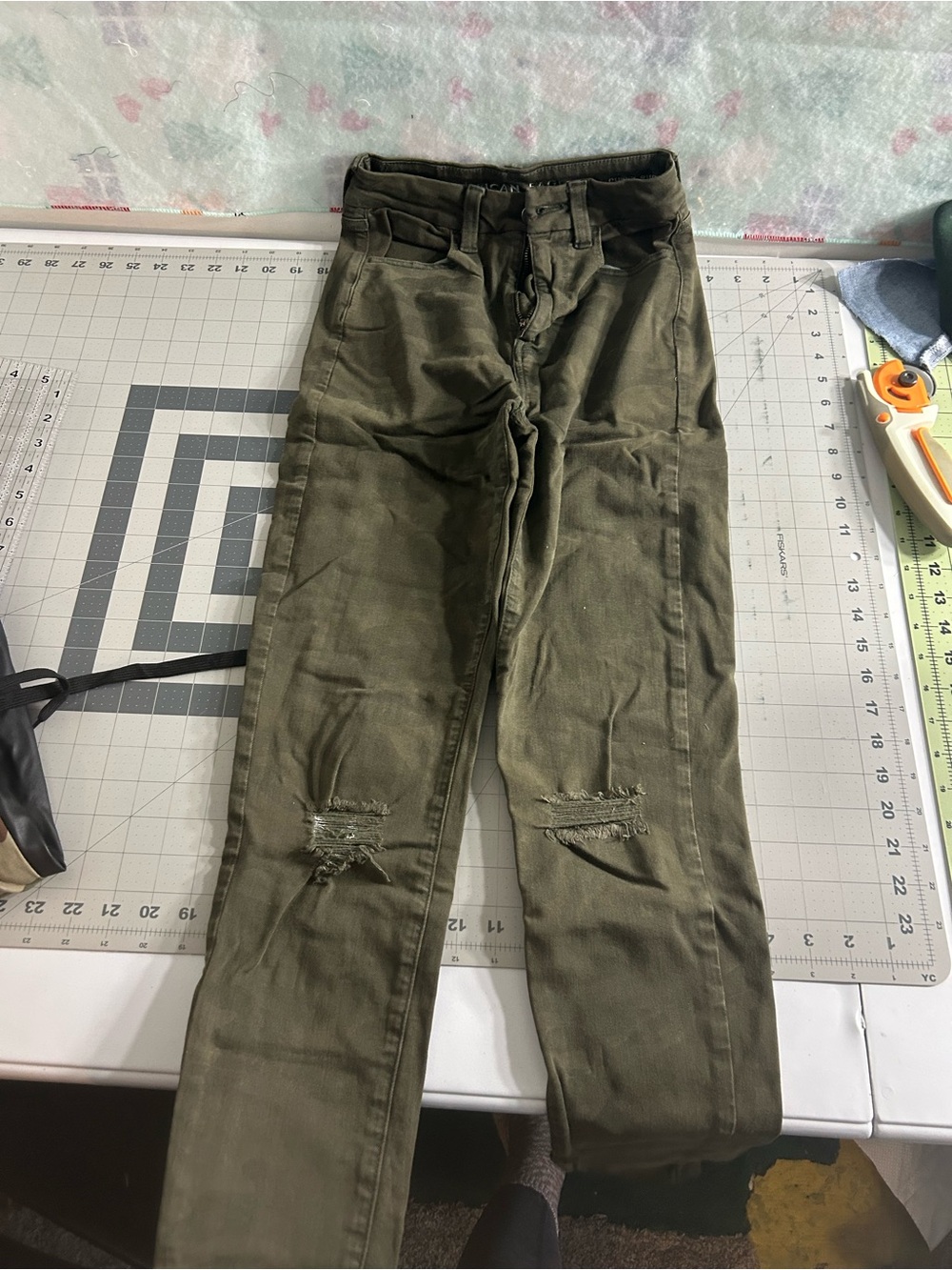 0 Long Camo American Eagle Jegging